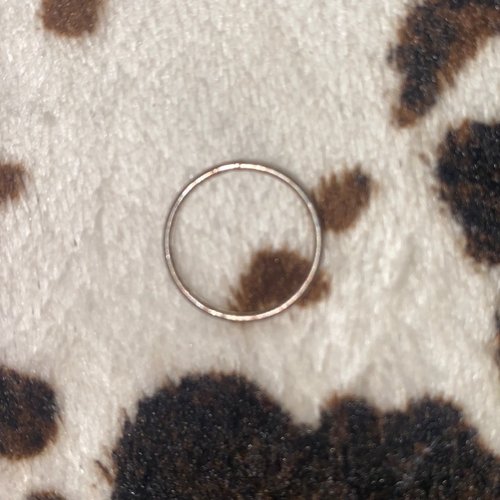size 4 plain ring